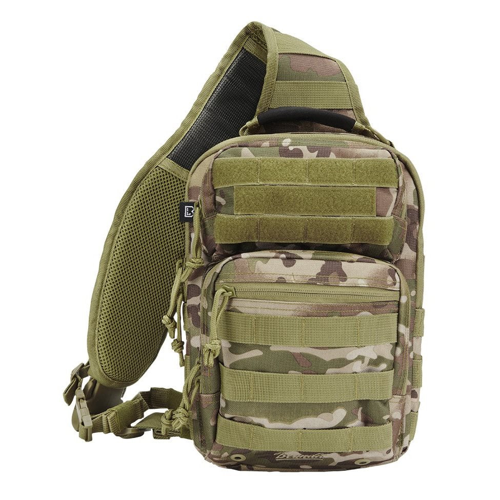 Bolsa bandolera US Cooper Sling 8 L en poliéster 600D con webbing MOLLE/PALS y funda trasera para tablet