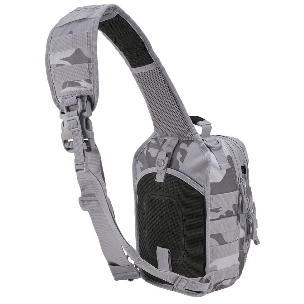 Bolsa bandolera US Cooper Sling 8 L en poliéster 600D con webbing MOLLE/PALS y funda trasera para tablet