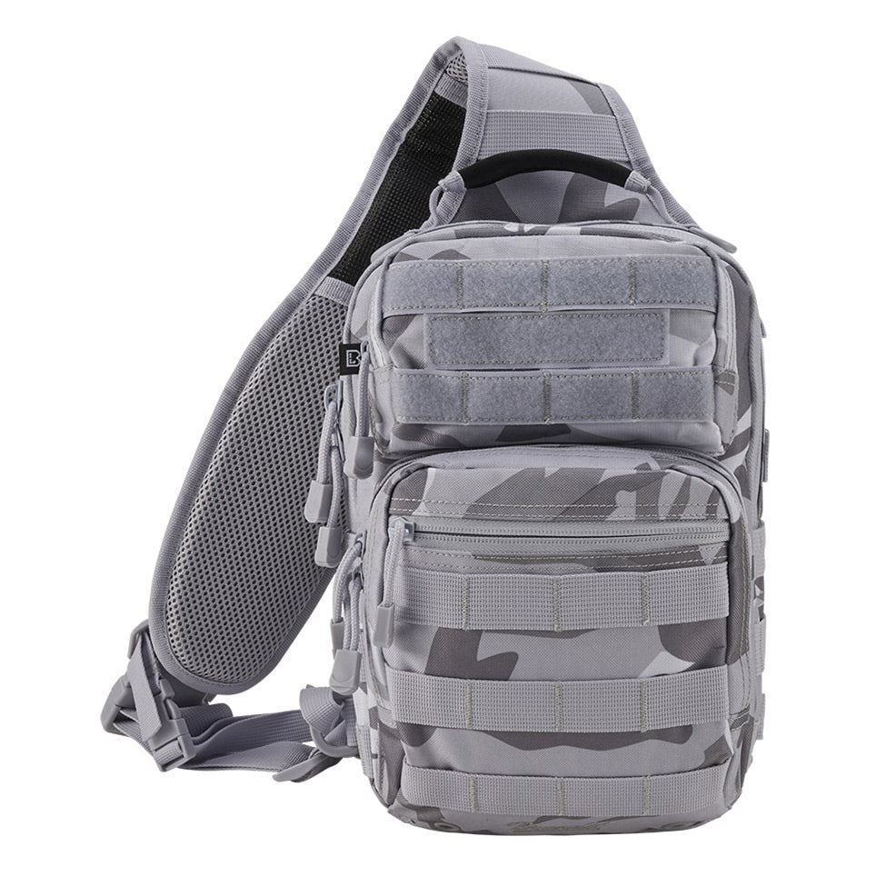Bolsa bandolera US Cooper Sling 8 L en poliéster 600D con webbing MOLLE/PALS y funda trasera para tablet