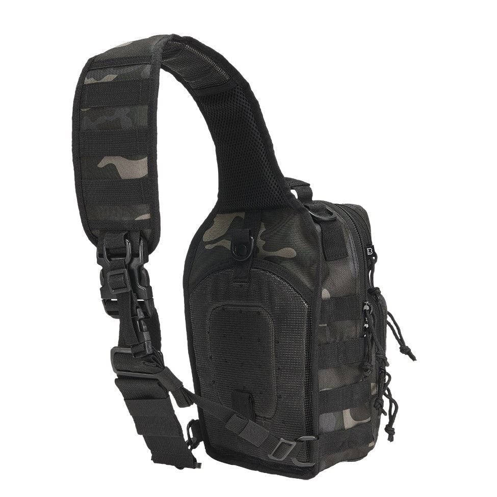Bolsa bandolera US Cooper Sling 8 L en poliéster 600D con webbing MOLLE/PALS y funda trasera para tablet