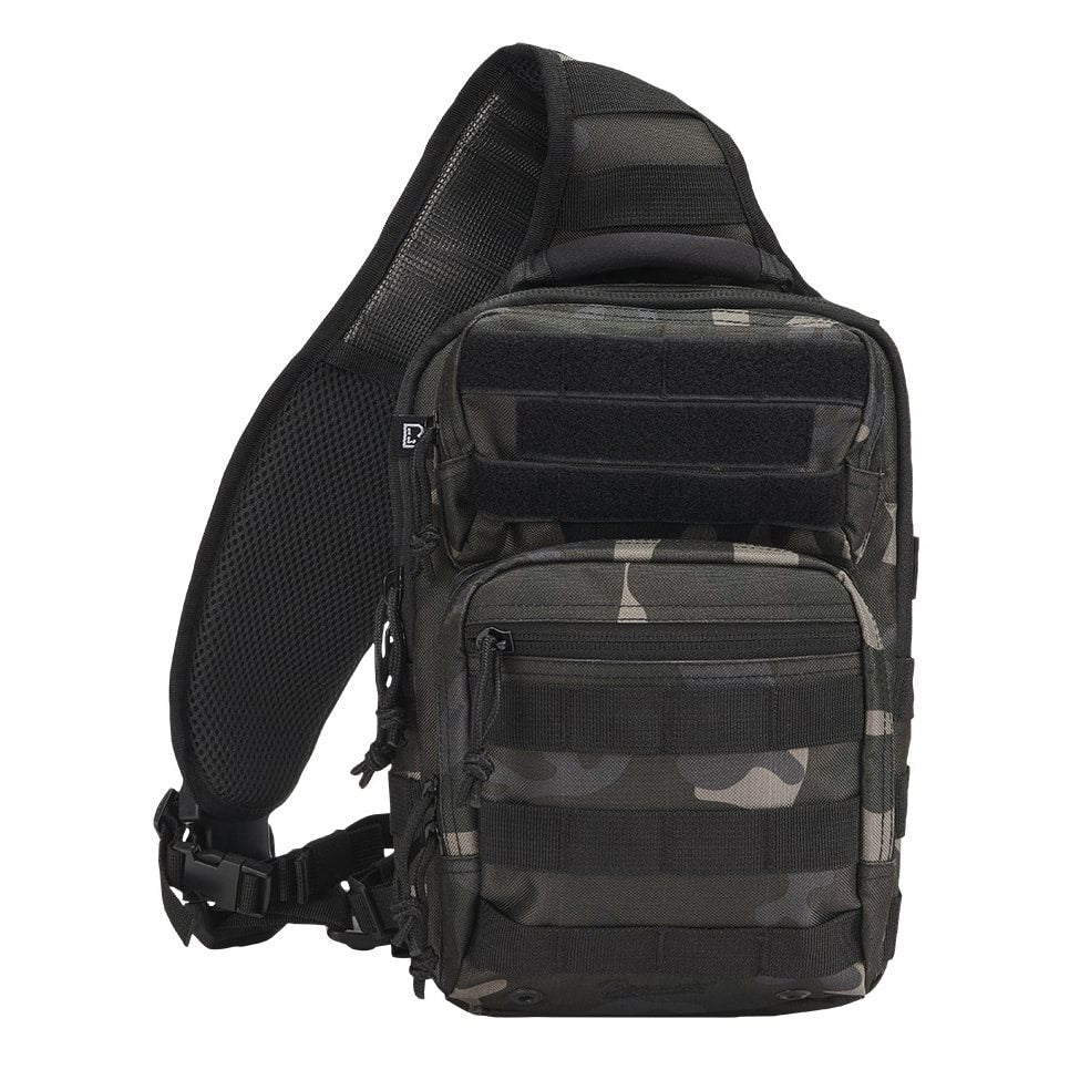 Bolsa bandolera US Cooper Sling 8 L en poliéster 600D con webbing MOLLE/PALS y funda trasera para tablet