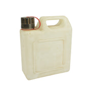 Bidón plástico blanco 5 l estilo ČSSR