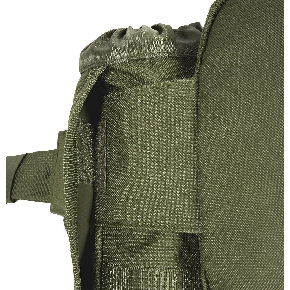 Riñonera ALLROUND verde con funda para botella y cinturón táctico de BRANDIT