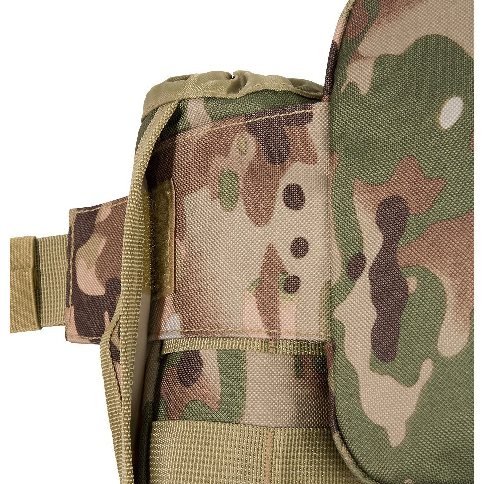 Riñonera ALLROUND verde con funda para botella y cinturón táctico de BRANDIT