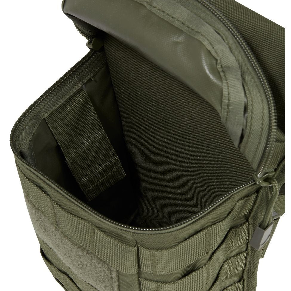 Funda muslera SIDE KICK de BRANDIT en 600D poliéster con 3 bolsillos, sistema MOLLE/PALS y panel VELCRO