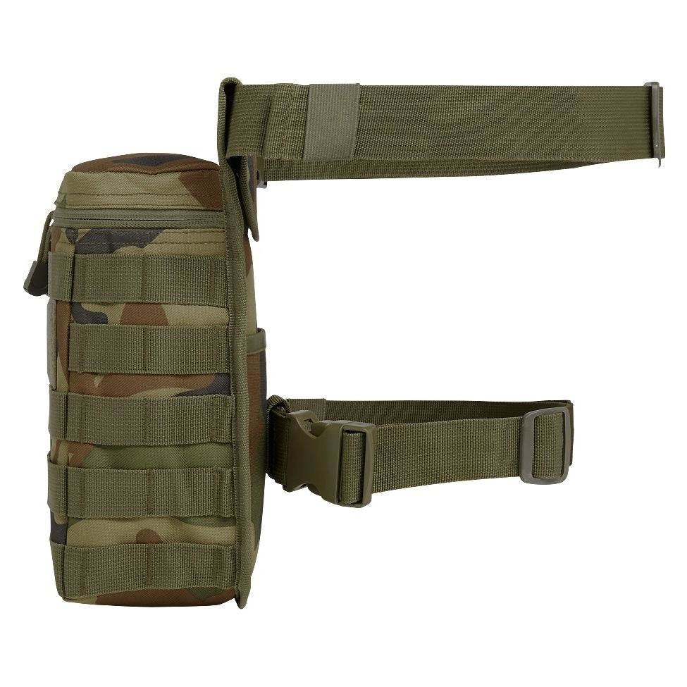 Funda muslera SIDE KICK de BRANDIT en 600D poliéster con 3 bolsillos, sistema MOLLE/PALS y panel VELCRO