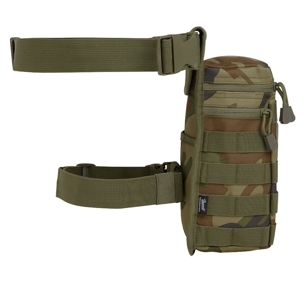 Funda muslera SIDE KICK de BRANDIT en 600D poliéster con 3 bolsillos, sistema MOLLE/PALS y panel VELCRO