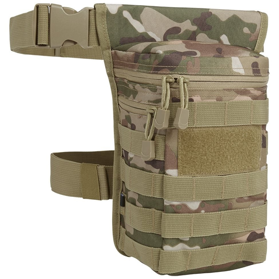 Funda muslera SIDE KICK de BRANDIT en 600D poliéster con 3 bolsillos, sistema MOLLE/PALS y panel VELCRO