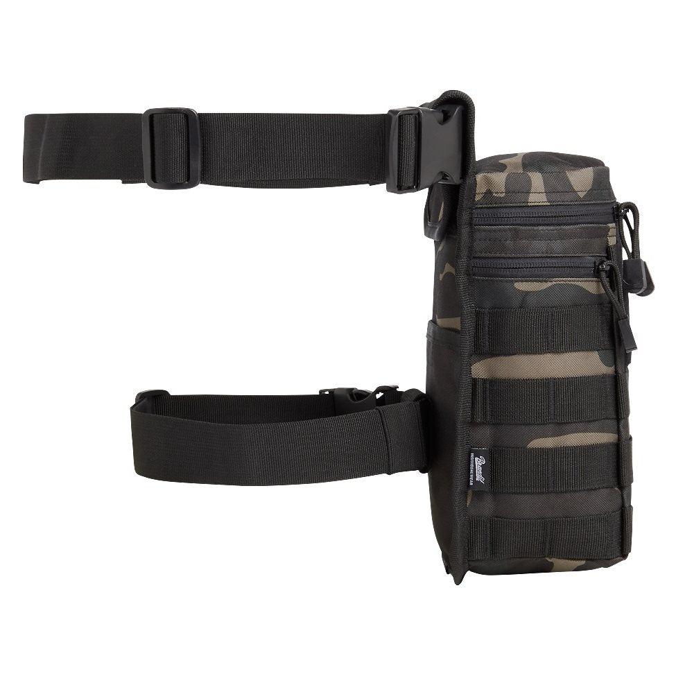 Funda muslera SIDE KICK de BRANDIT en 600D poliéster con 3 bolsillos, sistema MOLLE/PALS y panel VELCRO
