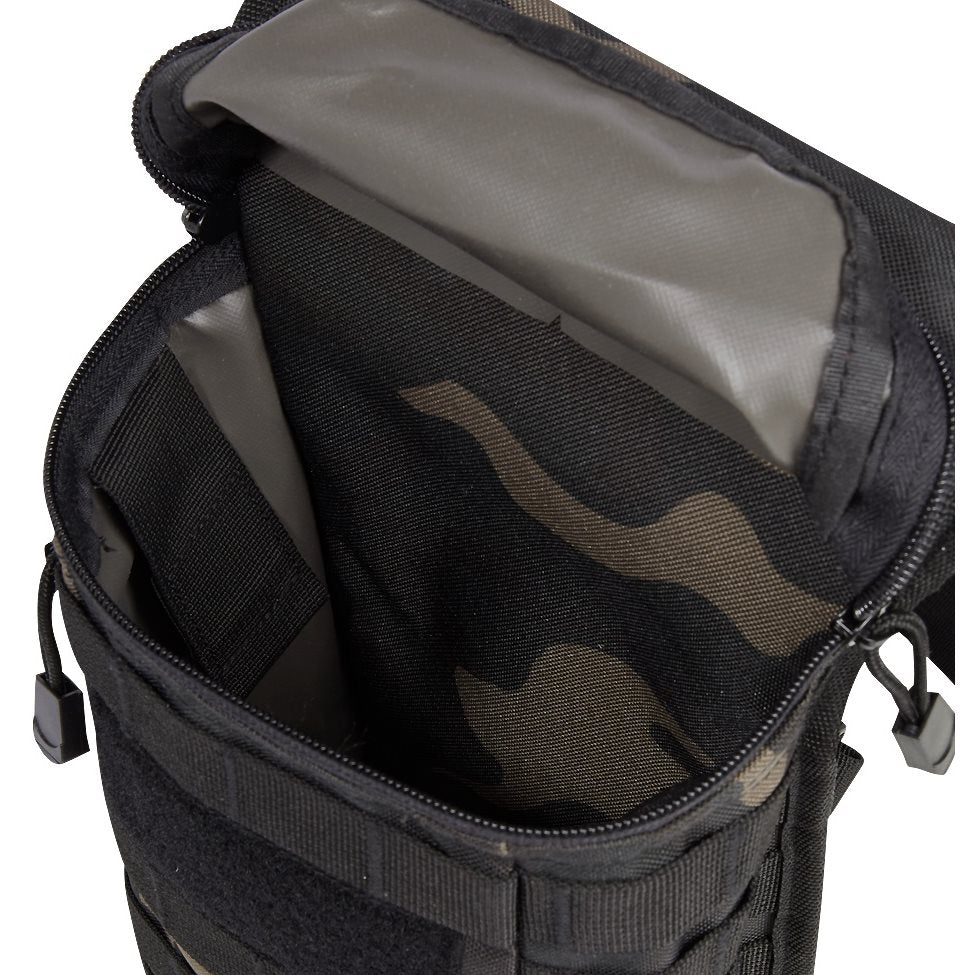 Funda muslera SIDE KICK de BRANDIT en 600D poliéster con 3 bolsillos, sistema MOLLE/PALS y panel VELCRO