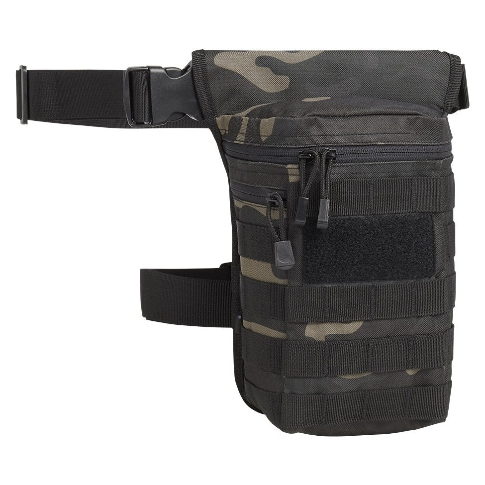 Funda muslera SIDE KICK de BRANDIT en 600D poliéster con 3 bolsillos, sistema MOLLE/PALS y panel VELCRO