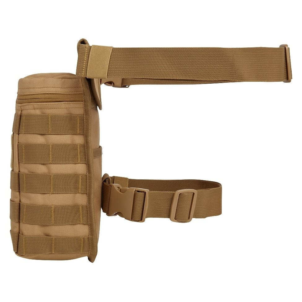 Funda muslera SIDE KICK de BRANDIT en 600D poliéster con 3 bolsillos, sistema MOLLE/PALS y panel VELCRO