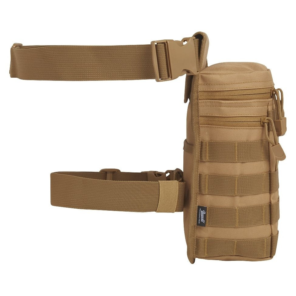 Funda muslera SIDE KICK de BRANDIT en 600D poliéster con 3 bolsillos, sistema MOLLE/PALS y panel VELCRO