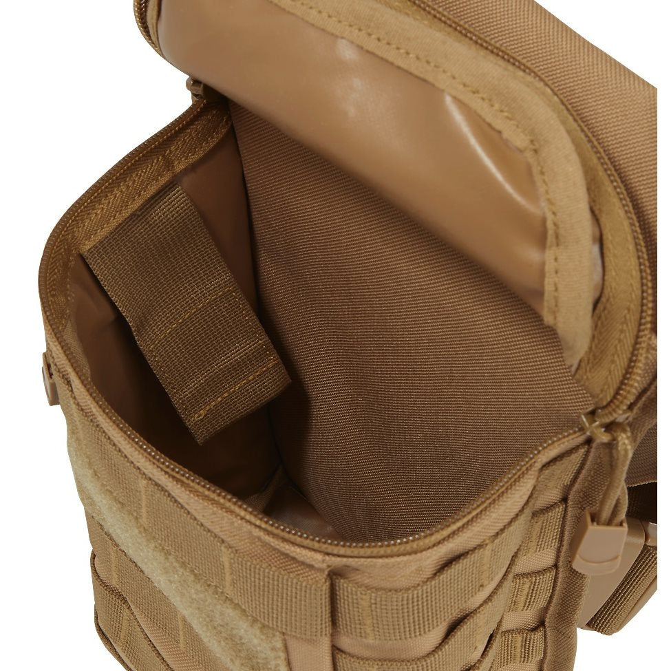 Funda muslera SIDE KICK de BRANDIT en 600D poliéster con 3 bolsillos, sistema MOLLE/PALS y panel VELCRO