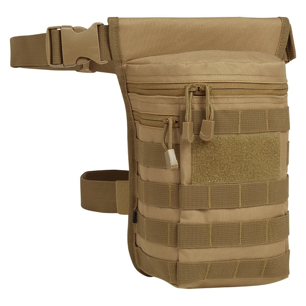 Funda muslera SIDE KICK de BRANDIT en 600D poliéster con 3 bolsillos, sistema MOLLE/PALS y panel VELCRO