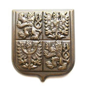 Insignia AČR en latón (odznak mosazný) - emblema militar