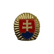 Insignia dorada para gorra con emblema SLOVENSKO - 8063625