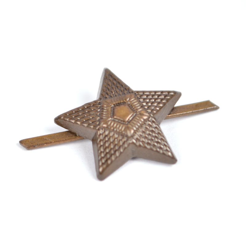 Insignia AČR estrella bronce grande 22 mm para hombreras