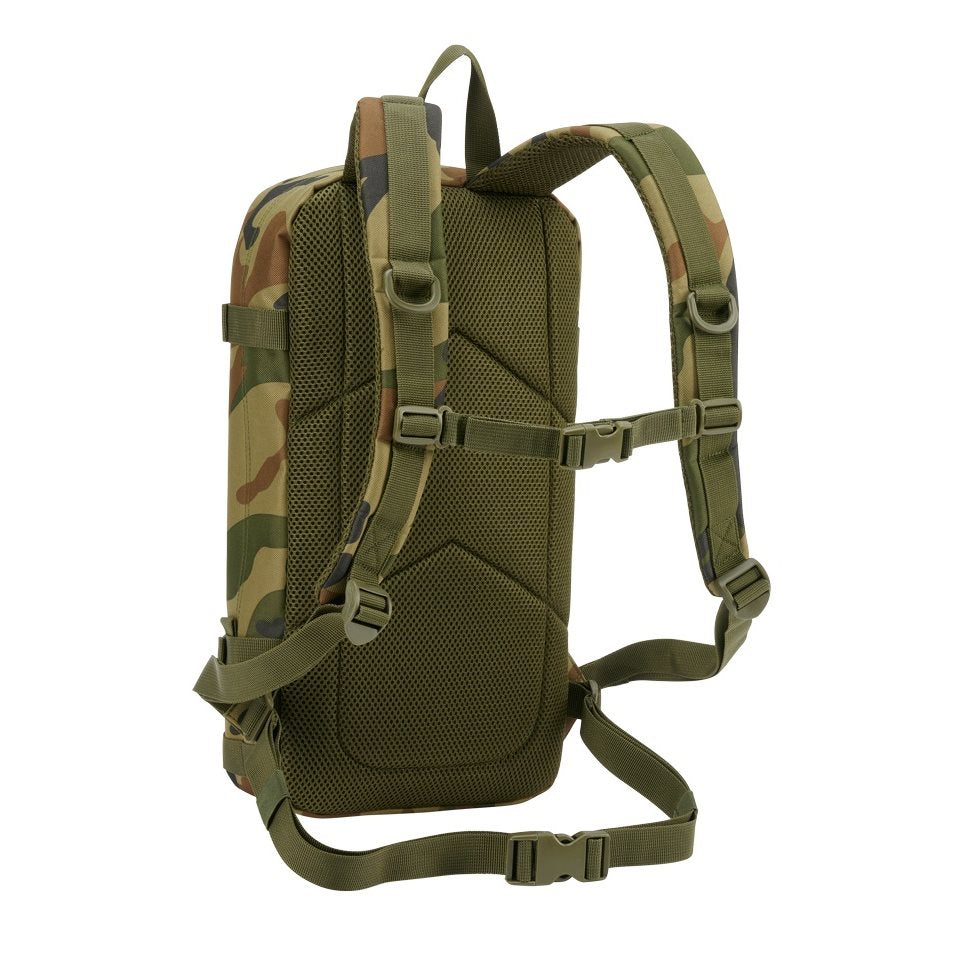 Mochila táctica US COOPER DAYPACK verde compatible MOLLE/PALS con sistema de espalda y correas de compresión