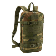 Mochila táctica US COOPER DAYPACK verde compatible MOLLE/PALS con sistema de espalda y correas de compresión