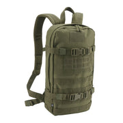 Mochila táctica US COOPER DAYPACK verde compatible MOLLE/PALS con sistema de espalda y correas de compresión