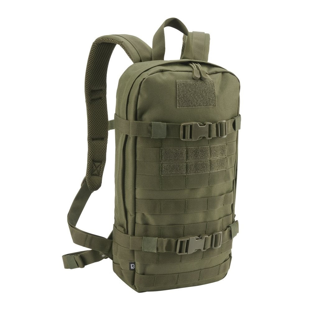 Mochila táctica US COOPER DAYPACK verde compatible MOLLE/PALS con sistema de espalda y correas de compresión