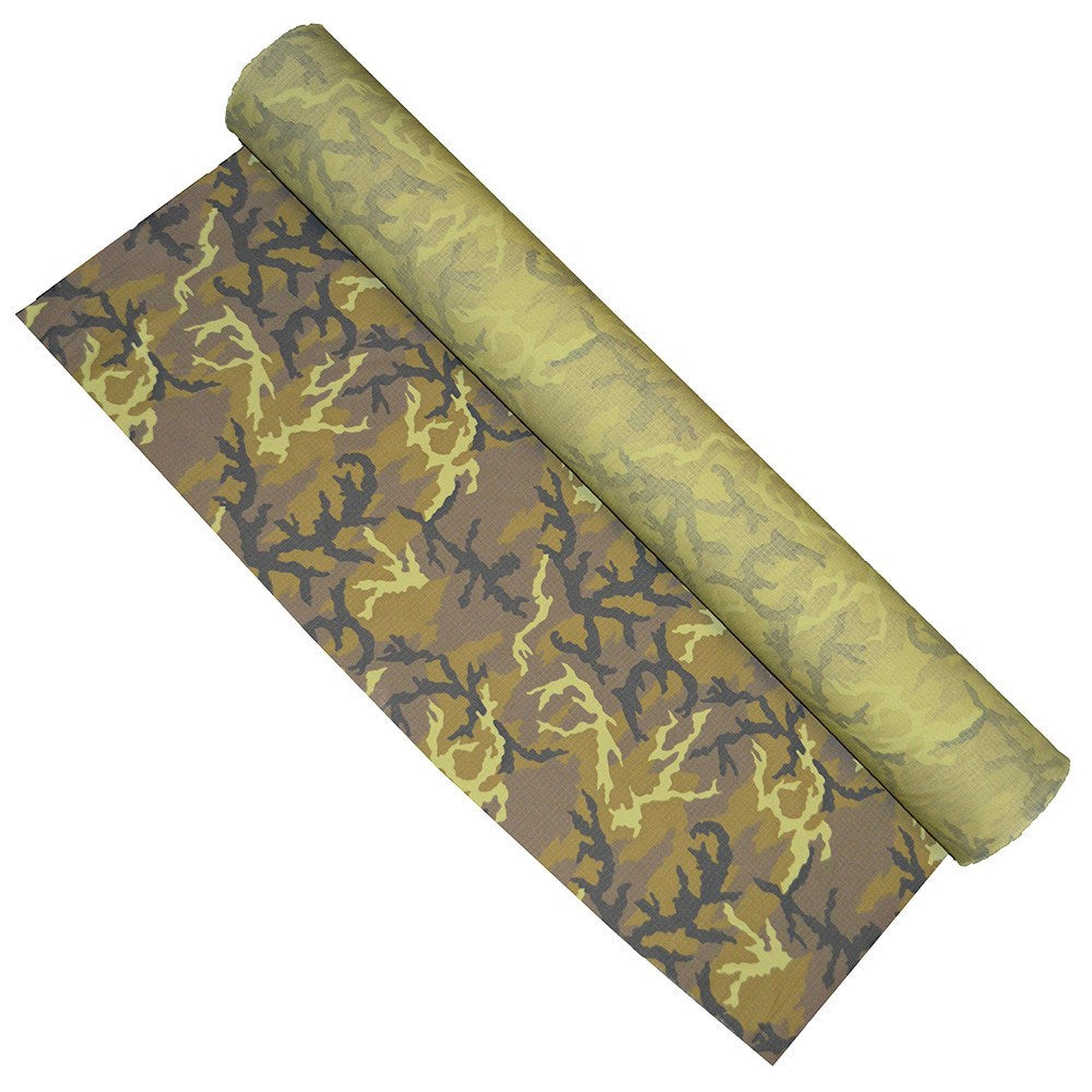 Tela camuflaje vz.95 bosque rip-stop 150 cm 50% poliéster 50% algodón 200 g/m²