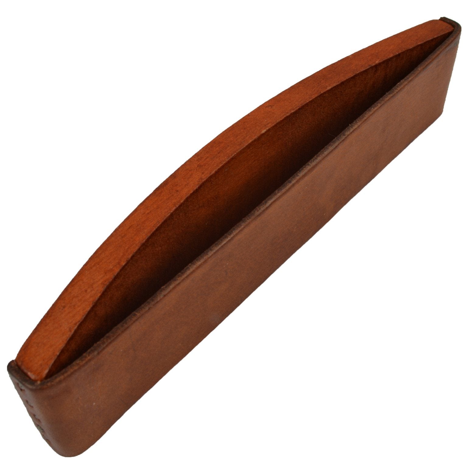 Cuero para afilar navajas con tabla curvada, producción original años 80