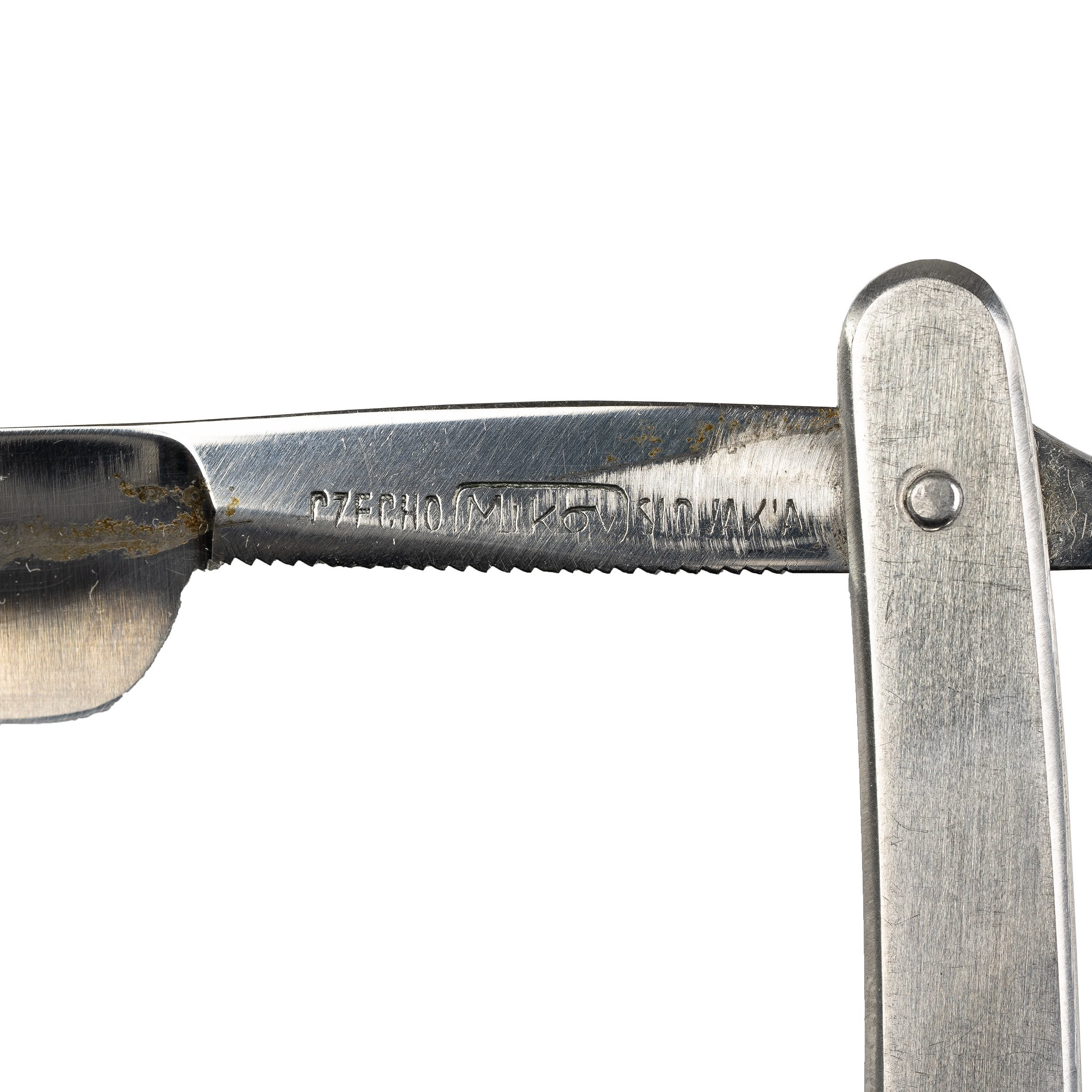 Navaja plegable original MIKOV, fabricada en Checoslovaquia