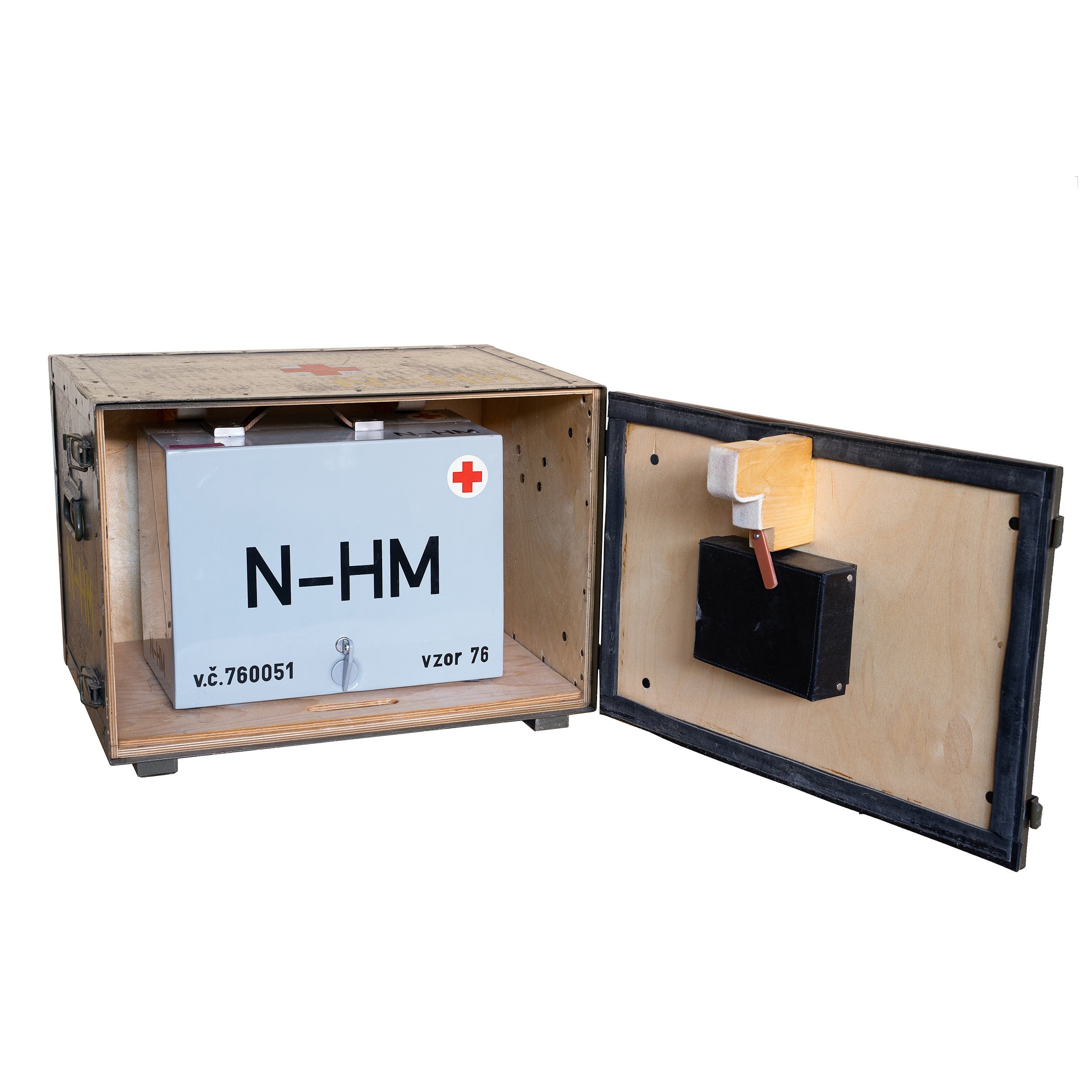 Aparato de narcotización N-HM en caja