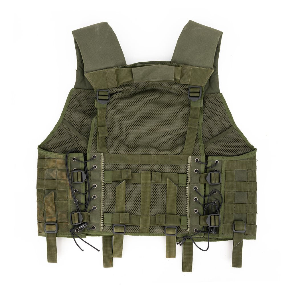 Chaleco táctico modular SOG MOLLE verde AČR usado