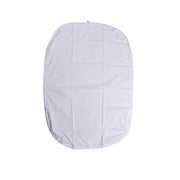 Funda para mochila media TL60 AČR blanca, cubierta invernal de poliamida para 55-65 litros