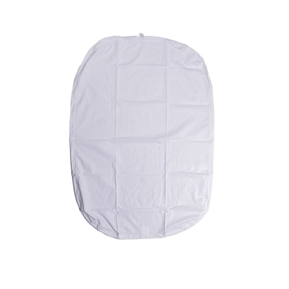 Funda para mochila media TL60 AČR blanca, cubierta invernal de poliamida para 55-65 litros