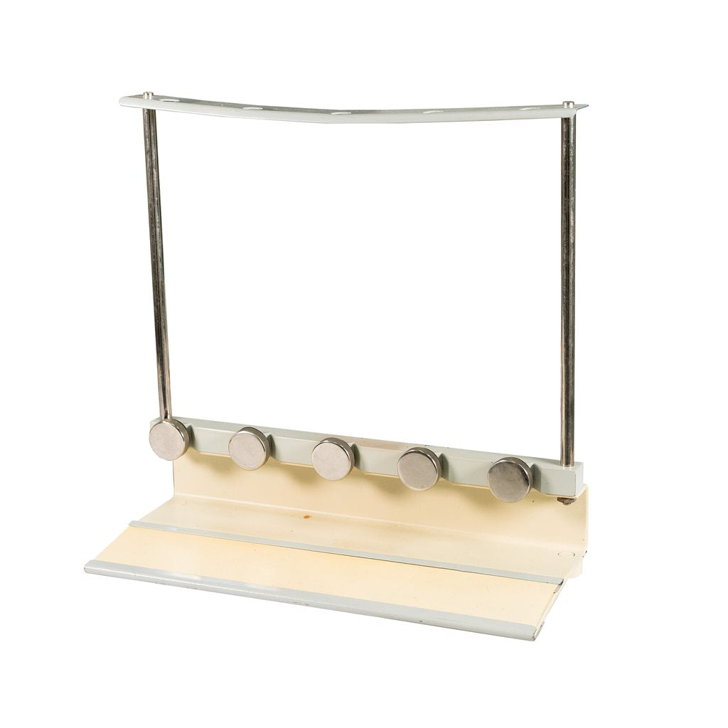 Soporte metálico PREMA para 5 pipetas, altura 24 cm, ancho 25 cm
