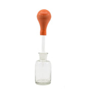Frasco de cristal con gotero y bulbo 8088-2