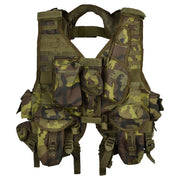 Chaleco táctico de rápel AČR vz.95 camuflaje bosque usado