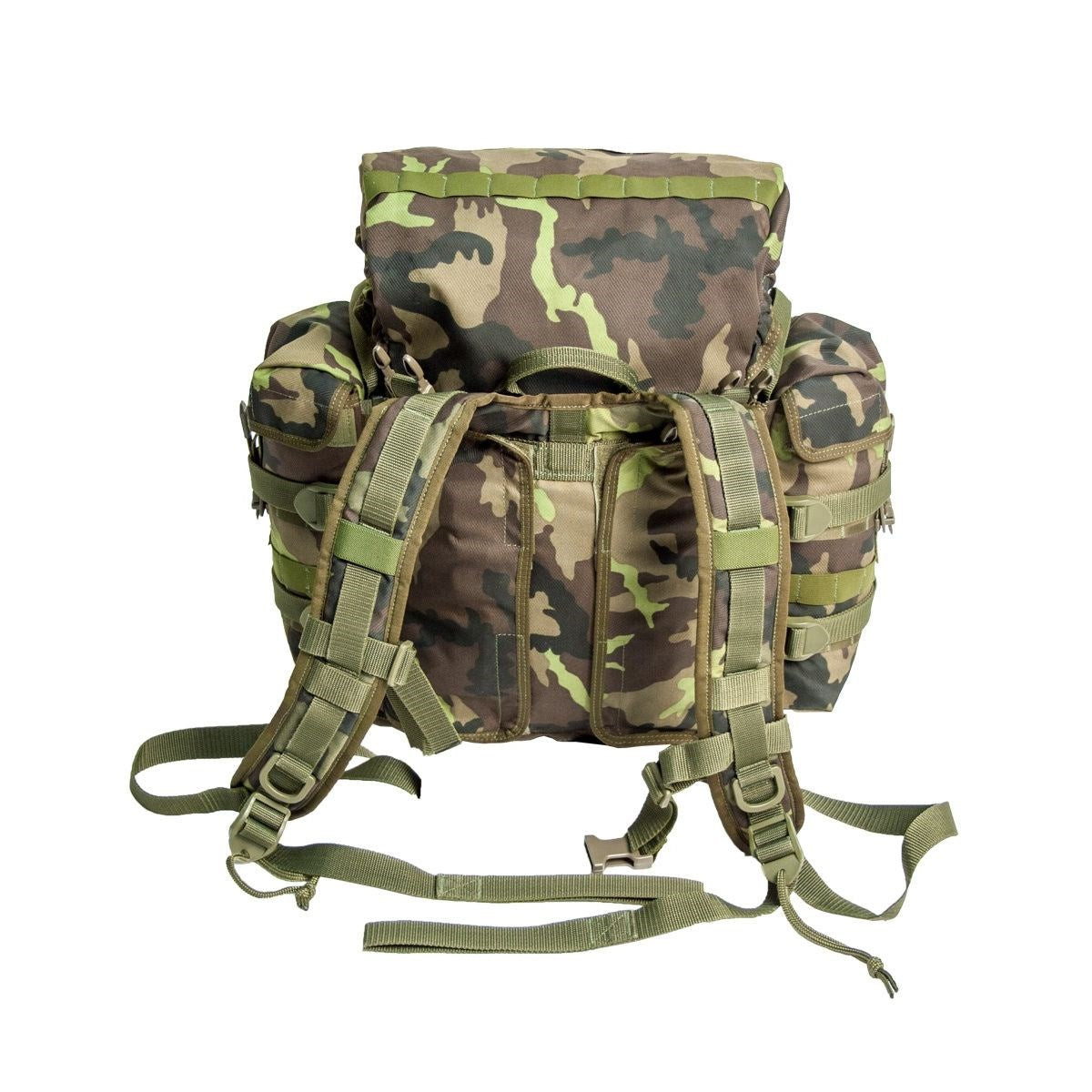 Mochila de campaña pequeña MNS-2000 vz.95 en patrón 95, ligeramente usada, retirada del ejército