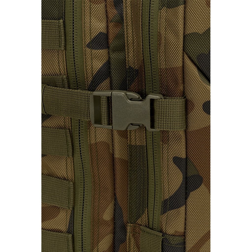 Mochila US COOPER CASE Woodland, 25 L, frontal acolchado en poliéster 1680 denier