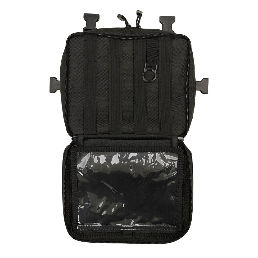 Bolsa de pecho US Cooper Chest Pack Woodland en 600D con sistema MOLLE y tiras de velcro