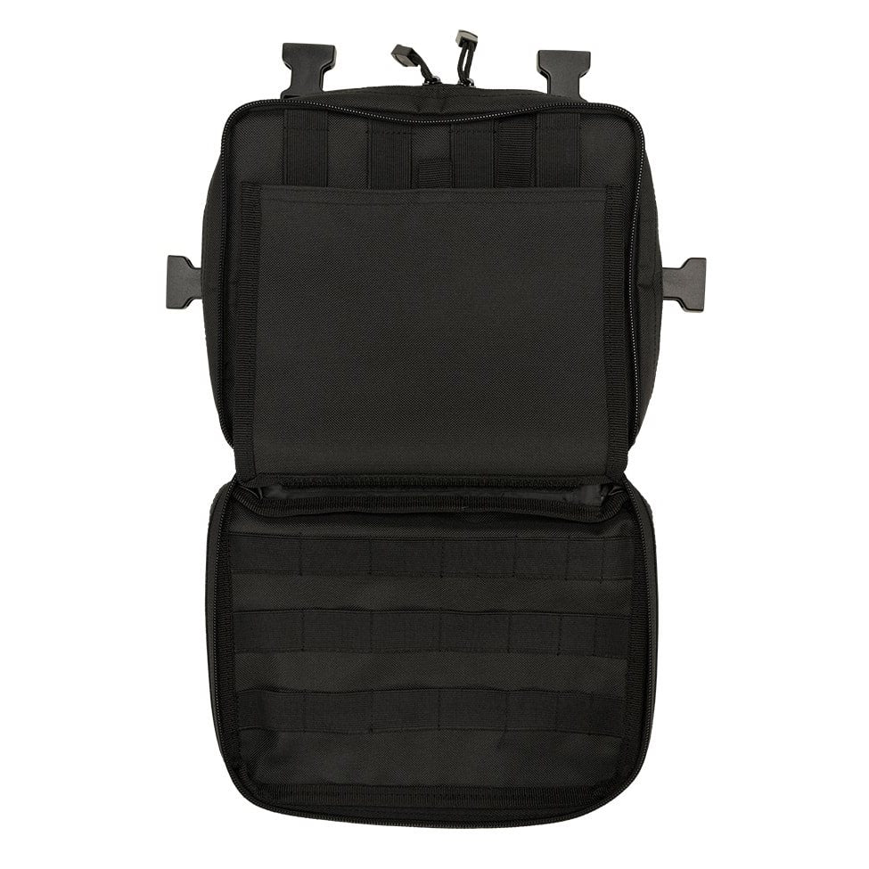 Bolsa de pecho US Cooper Chest Pack Woodland en 600D con sistema MOLLE y tiras de velcro