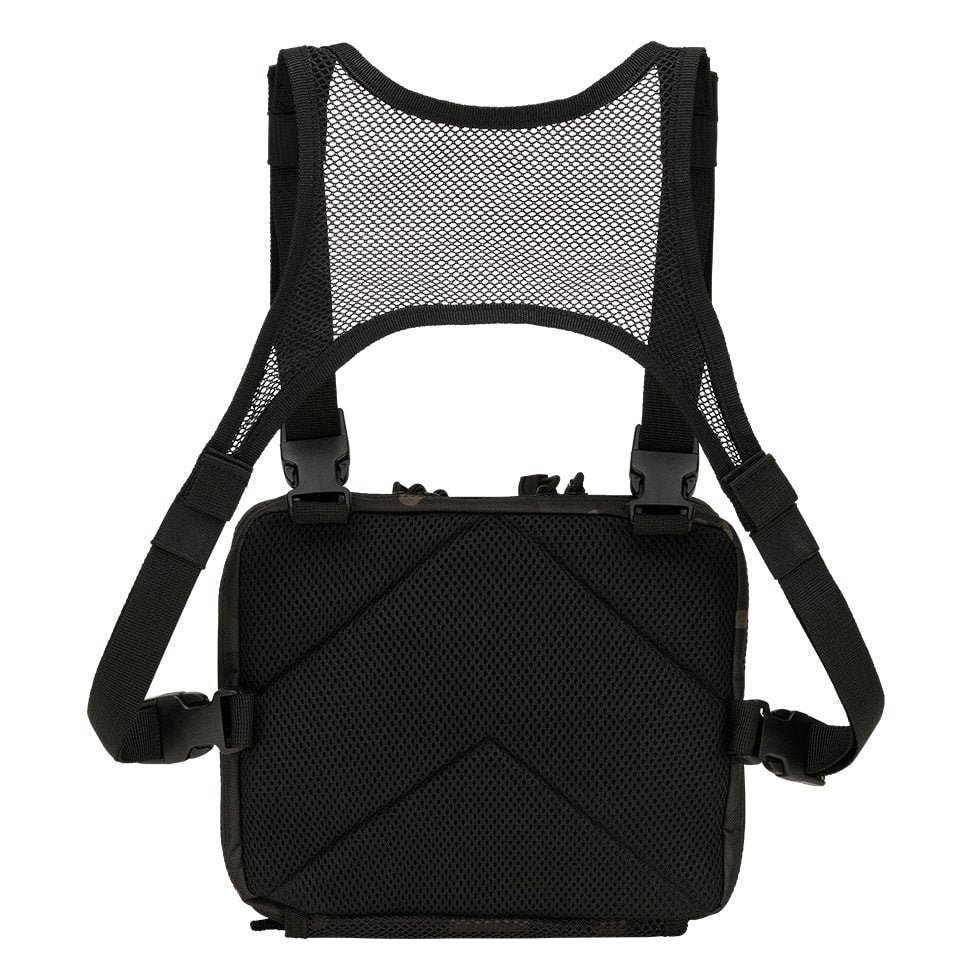 Bolsa de pecho US Cooper Chest Pack Woodland en 600D con sistema MOLLE y tiras de velcro