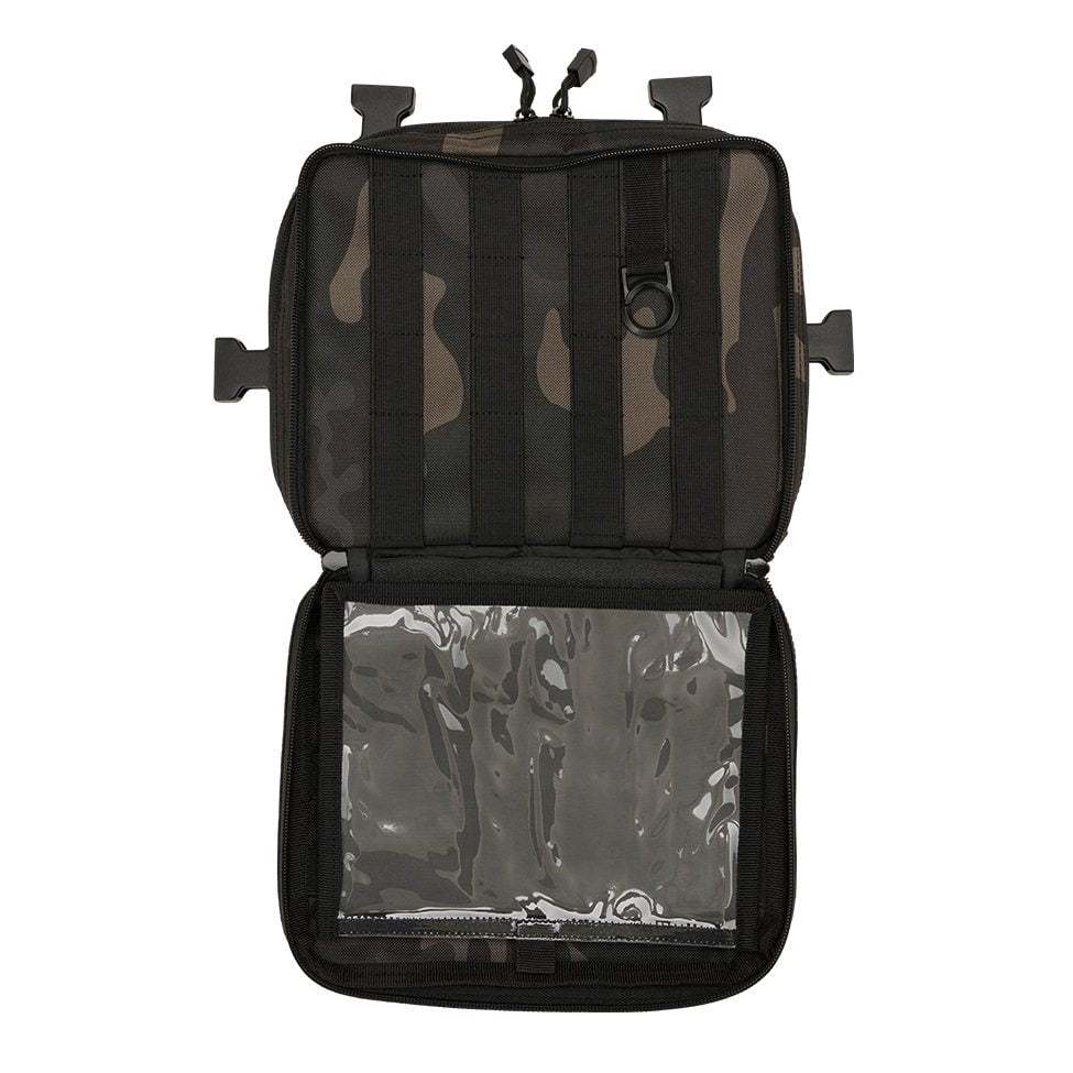 Bolsa de pecho US Cooper Chest Pack Woodland en 600D con sistema MOLLE y tiras de velcro