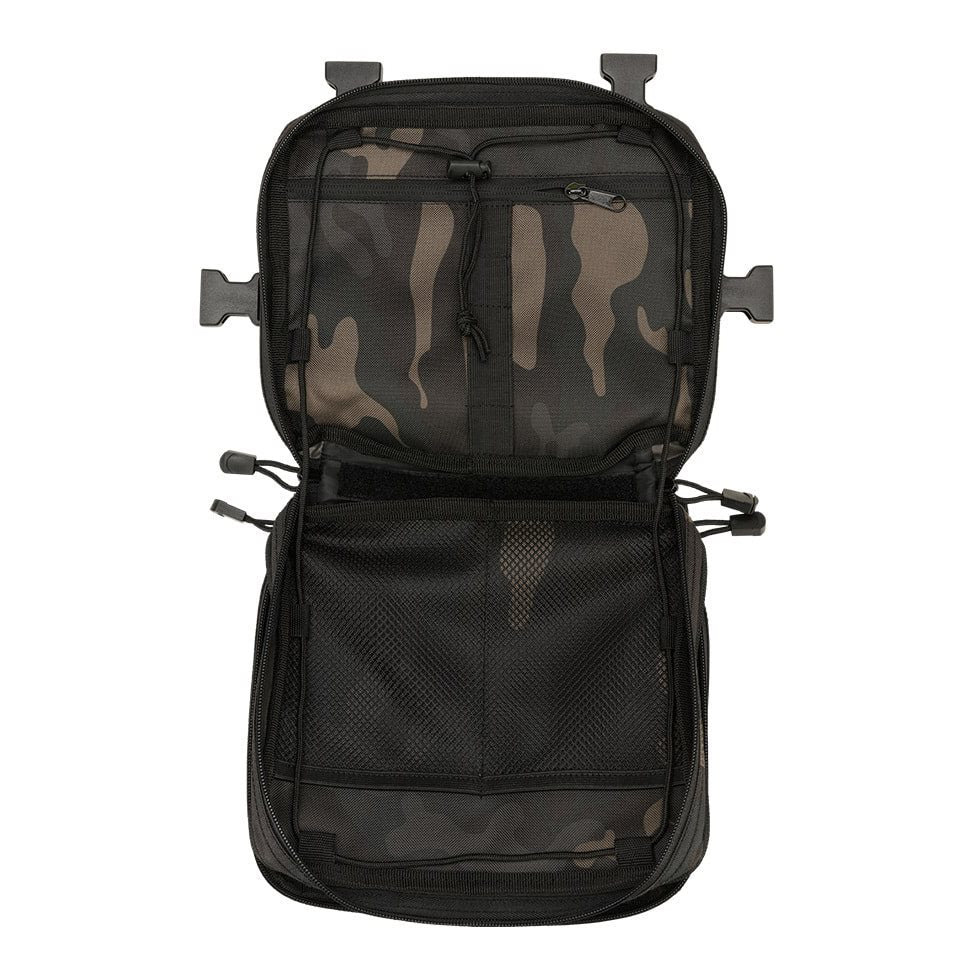 Bolsa de pecho US Cooper Chest Pack Woodland en 600D con sistema MOLLE y tiras de velcro