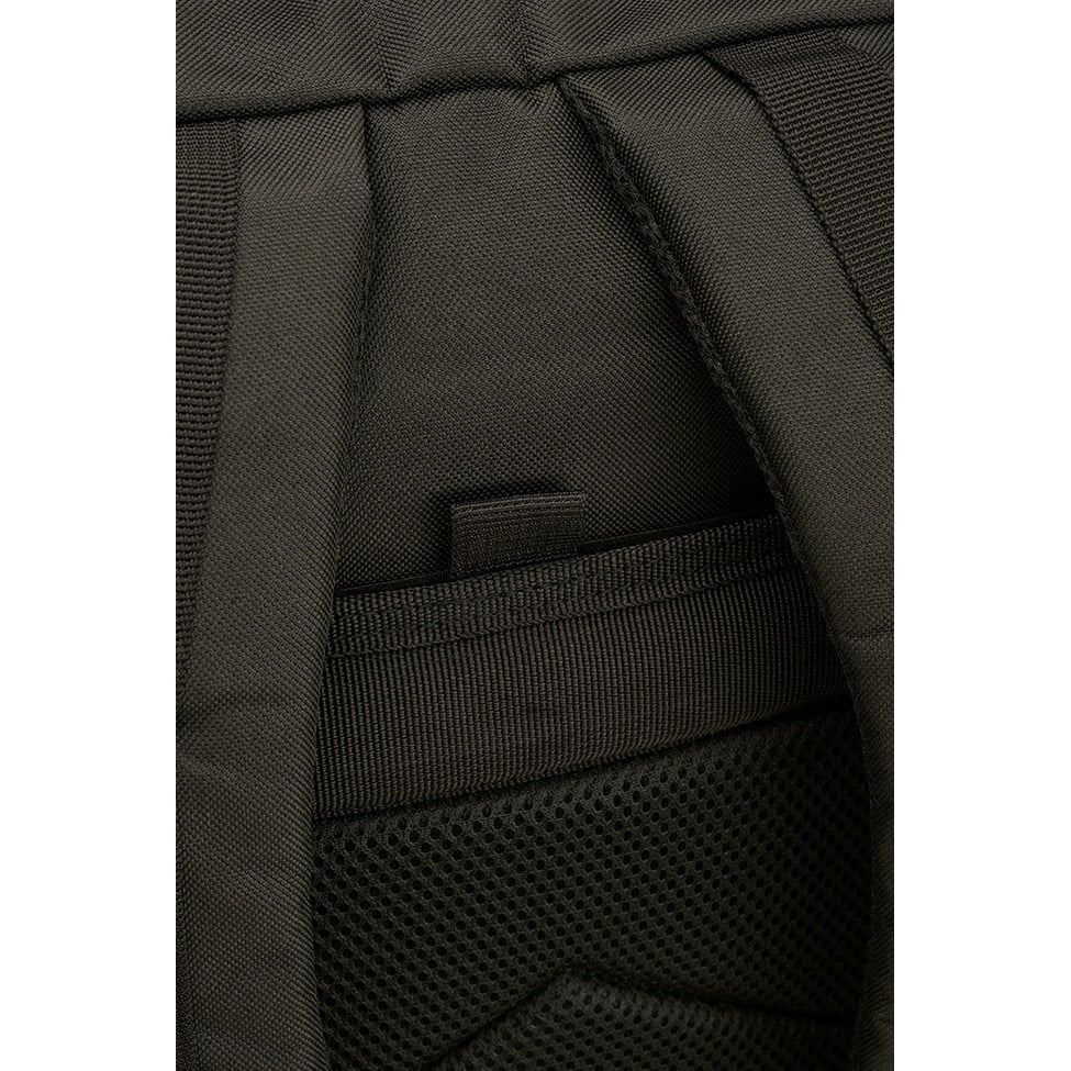 Mochila táctica US COOPER VELCRO grande negra con panel de velcro