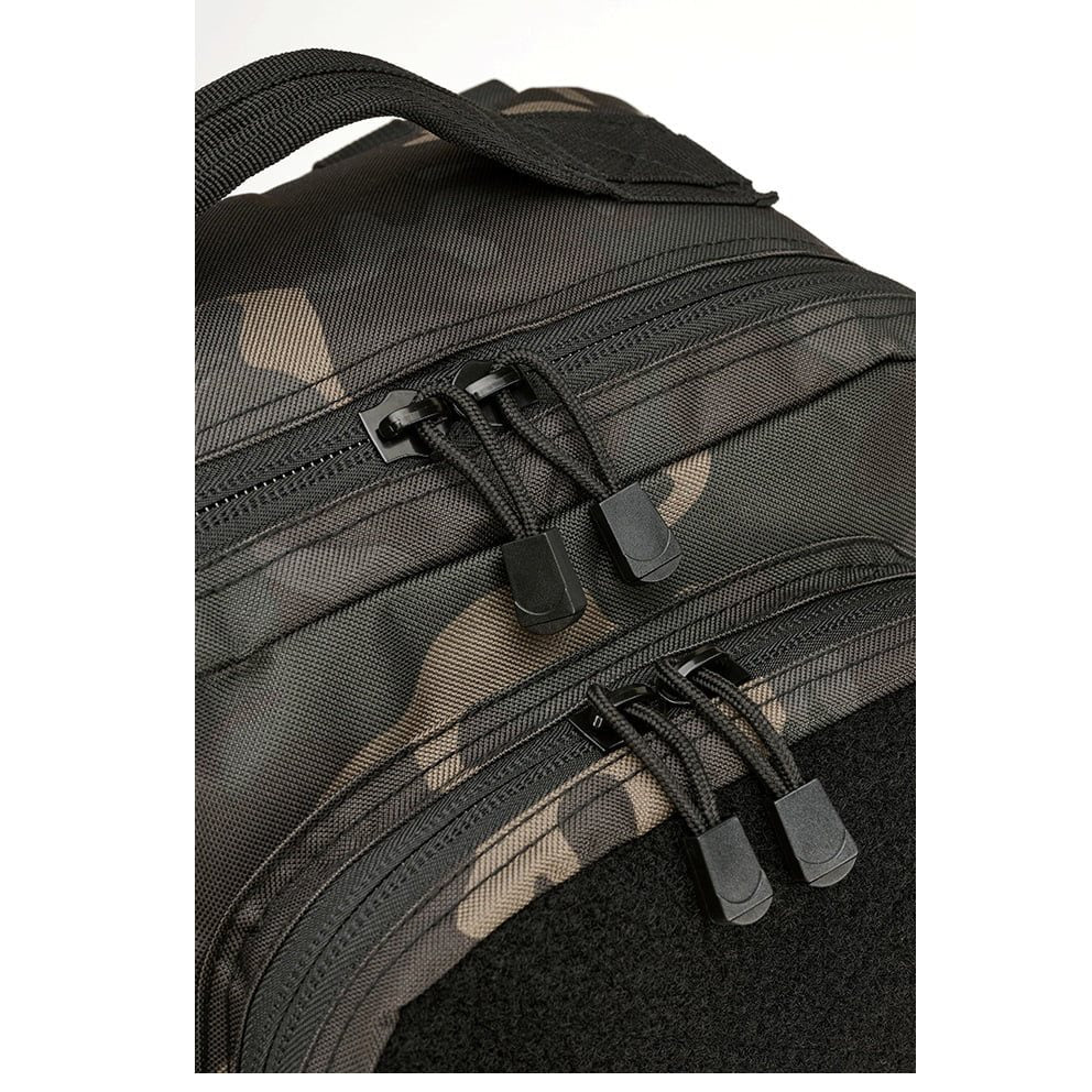 Mochila táctica US COOPER VELCRO grande negra con panel de velcro