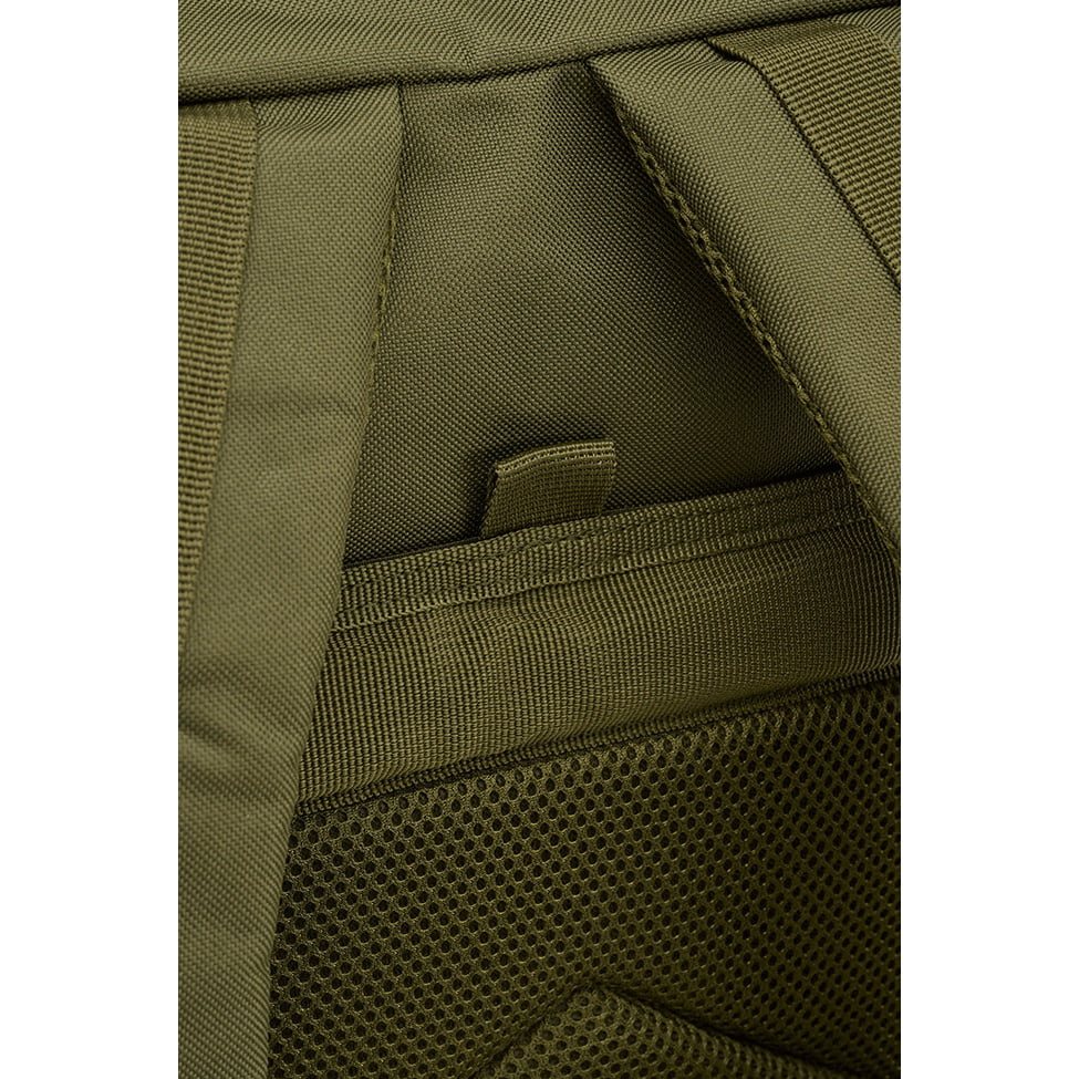 Mochila táctica US COOPER VELCRO grande negra con panel de velcro