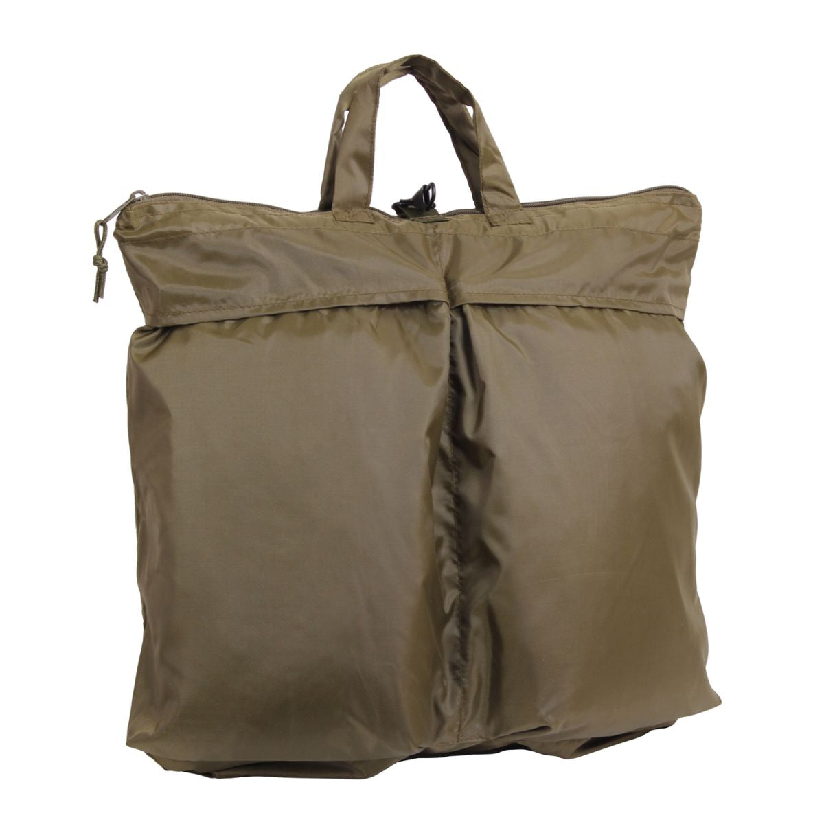 Bolsa para casco negra con interior acolchado y dos bolsillos exteriores