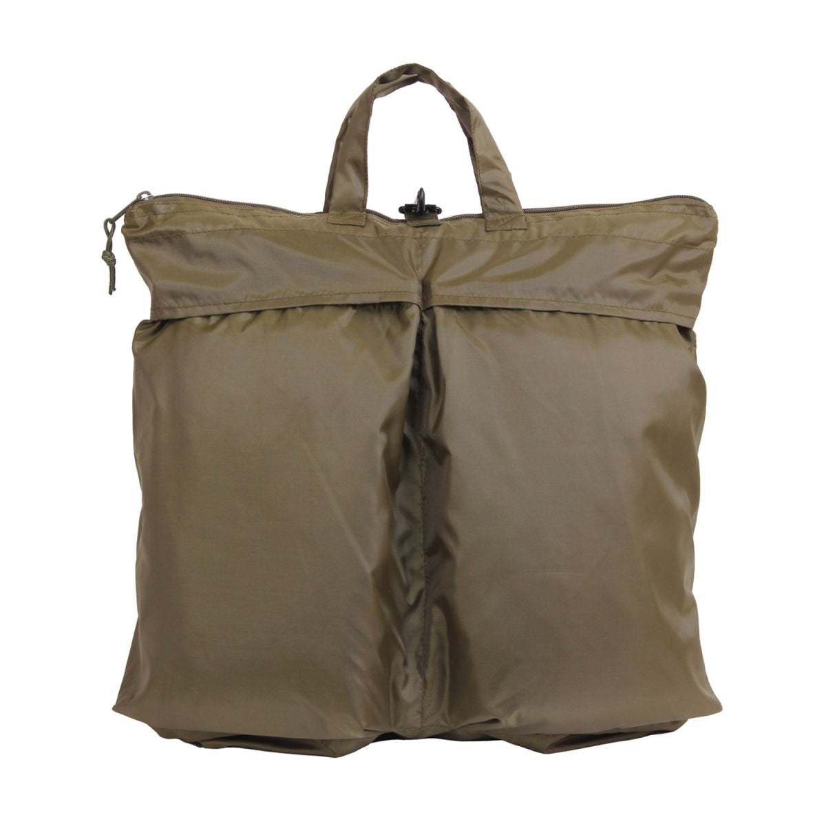 Bolsa para casco negra con interior acolchado y dos bolsillos exteriores