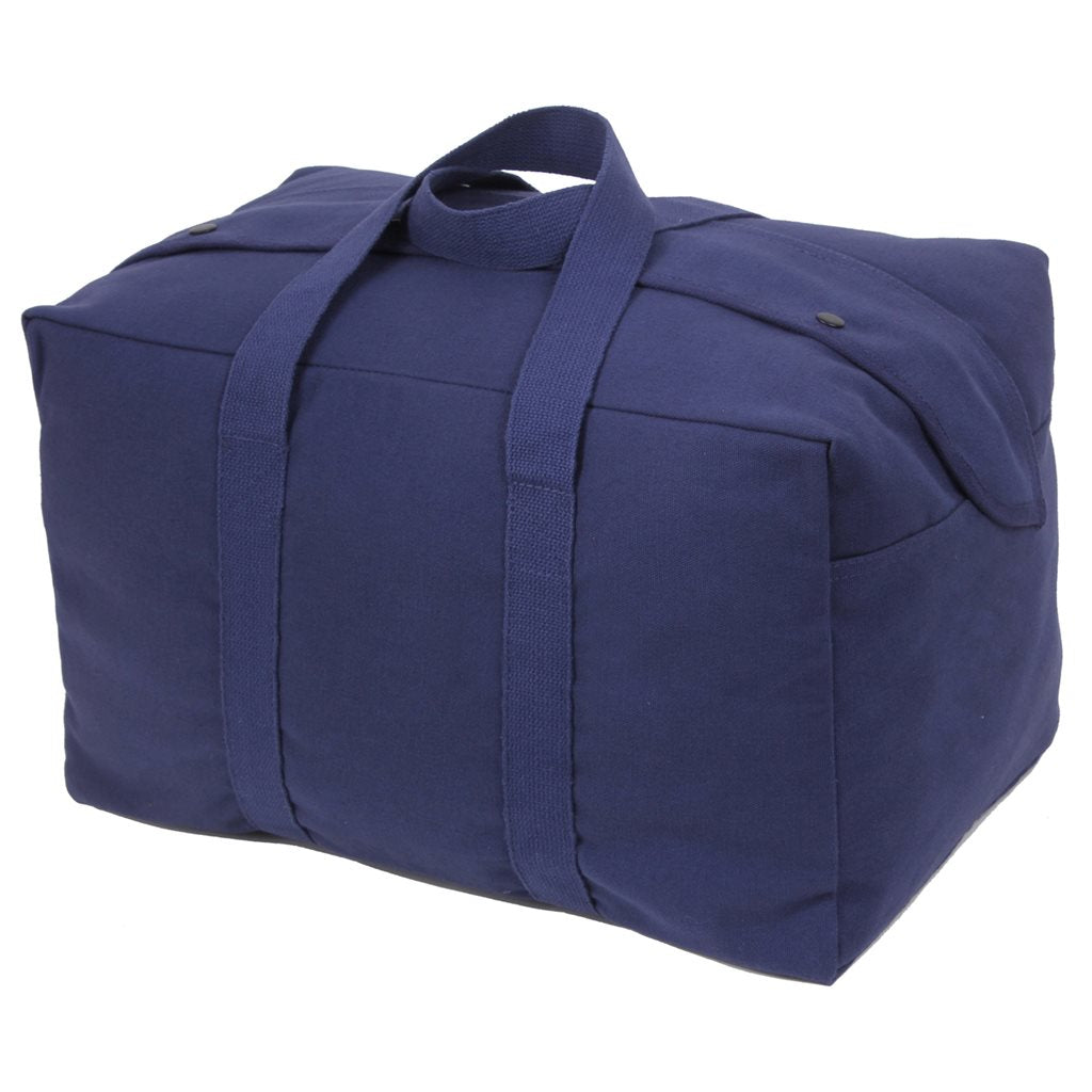 Bolsa Parachute Cargo 40l de algodon resistente con cierre de cremallera y solapa