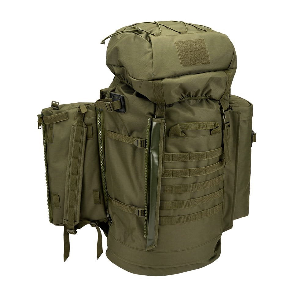 Mochila táctica Brandit US COOPER MOUNTAIN negra - resistente al agua